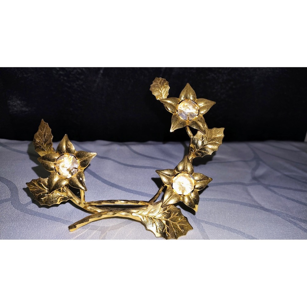 Gold Flower Decir Item 5 Inches